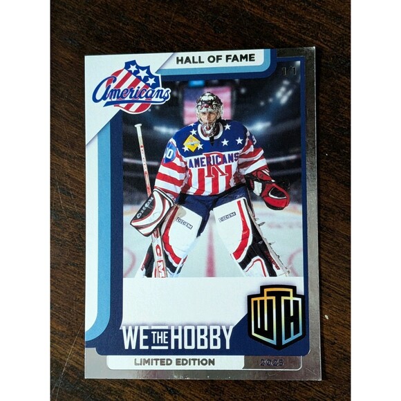 *Rare* Ryan Miller Limited Edition We The Hobby Rochester NY Hall Of Fame Card - Picture 1 of 3